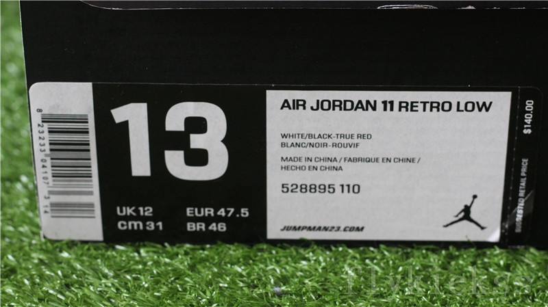 Authentic Air Jordan Retro 11s Tuxedo Low